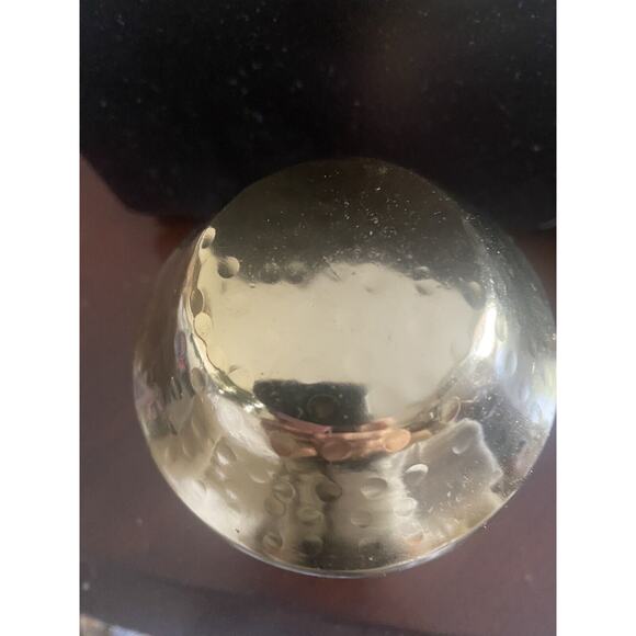 MCM Style Brass Mushroom 5 Inches - Picture 4 of 4